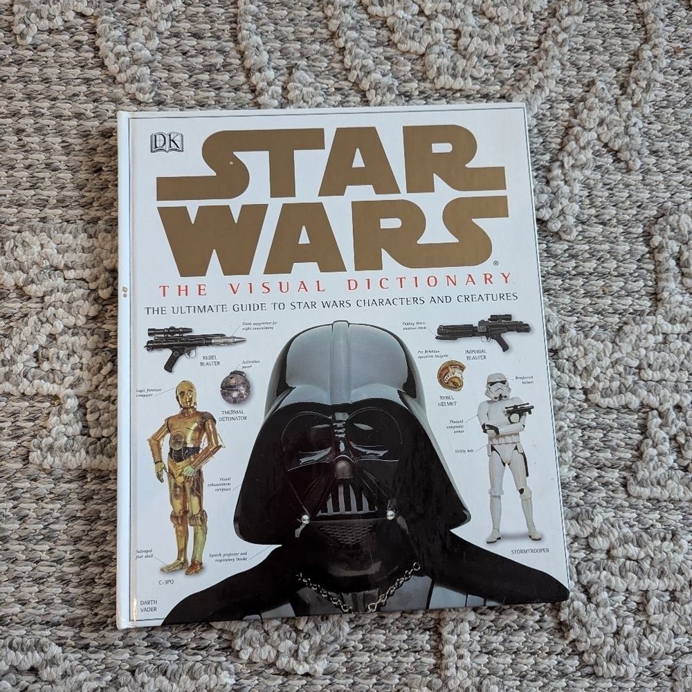Star Wars - The Visual Dictionary book. The ultimate guide to Star Wars.